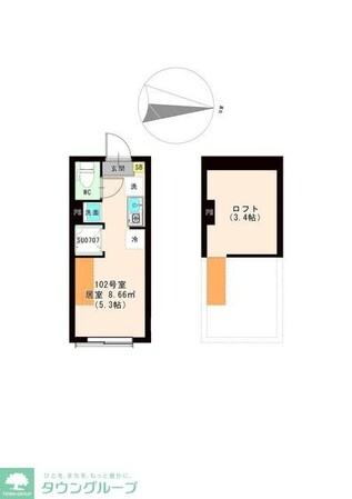 The Maris Court 練馬の物件間取画像